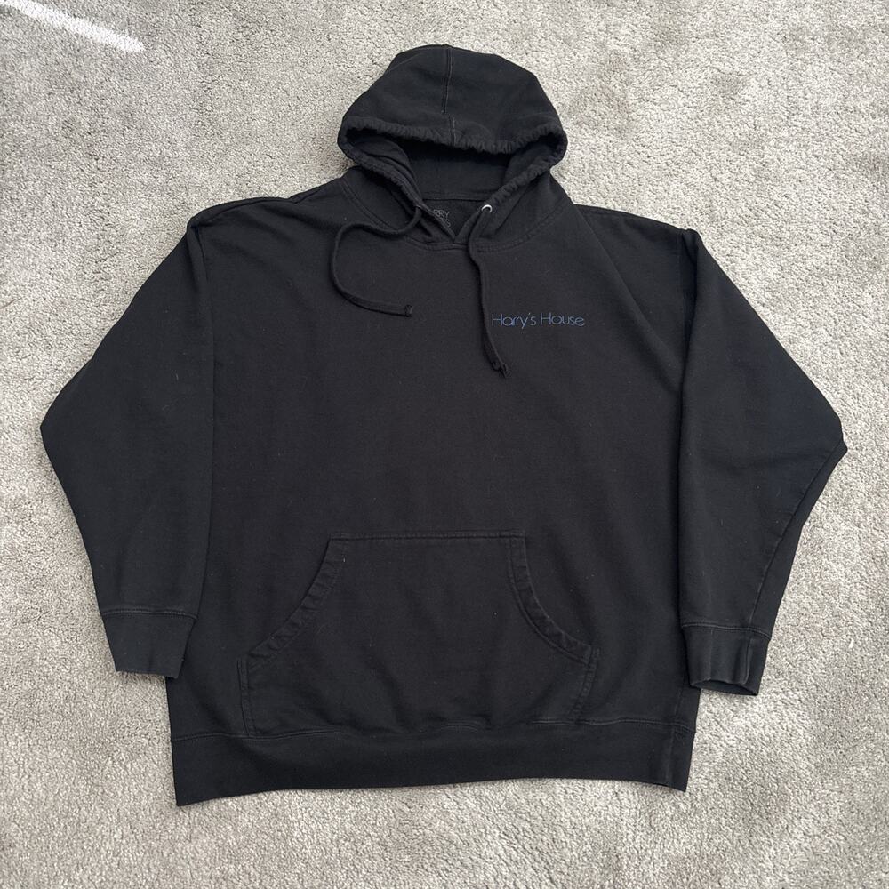 Harry Styles Sweatshirt Mens 2XL Black Harrys House Hoodie 2022 Tour Merch Promo